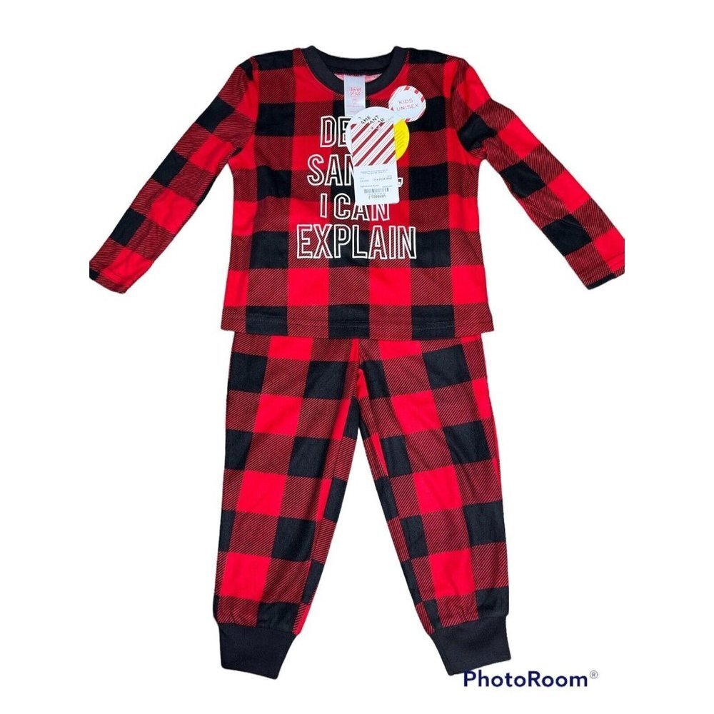 Family Matching Christmas Pajamas Set Couples Kids Size 2T unisex